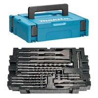 Makita Bohrhammer-Bohrer- Und MeißEl-Set Sds-Plus 17-Teilig Im Makpac Koffer