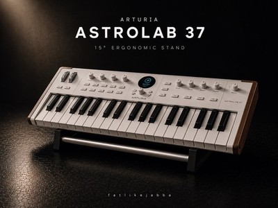 Arturia AstroLab 37 Ständer Controller Keyboard Halter Rack Stand Desk Setup