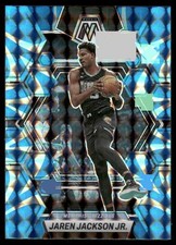 2022-23 Panini Mosaic #59 Jaren Jackson Jr. Reactive Blue