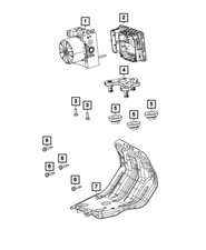 Genuine Mopar Anti-Lock Brake System Module 6...