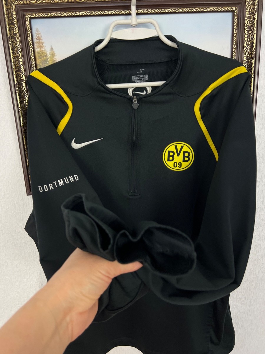 Vintage Nike Borussia Dortmund Football Train Sweatshirt Jacket