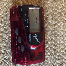 Fender LX-12 Auto Chromatic Tuner Red