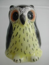 KLIMA Dé à coudre ou miniature en porcelaine - CHOUETTE N° 6 OWL