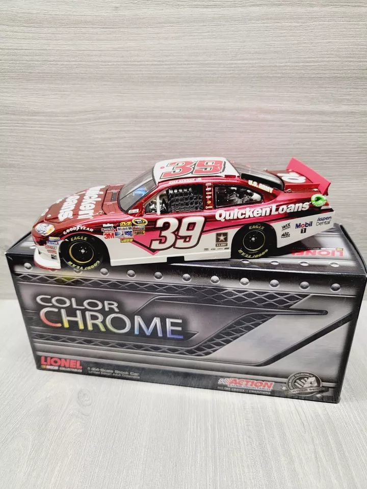 Action Racing Ryan Newman #39 Quicken Loans 2012 Impala color cromo 1 de 72 Foto 2 de 4