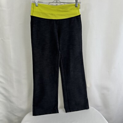 Lululemon Women's Size 6 Gray Green Bootcut Astro Yoga Sweat Pants