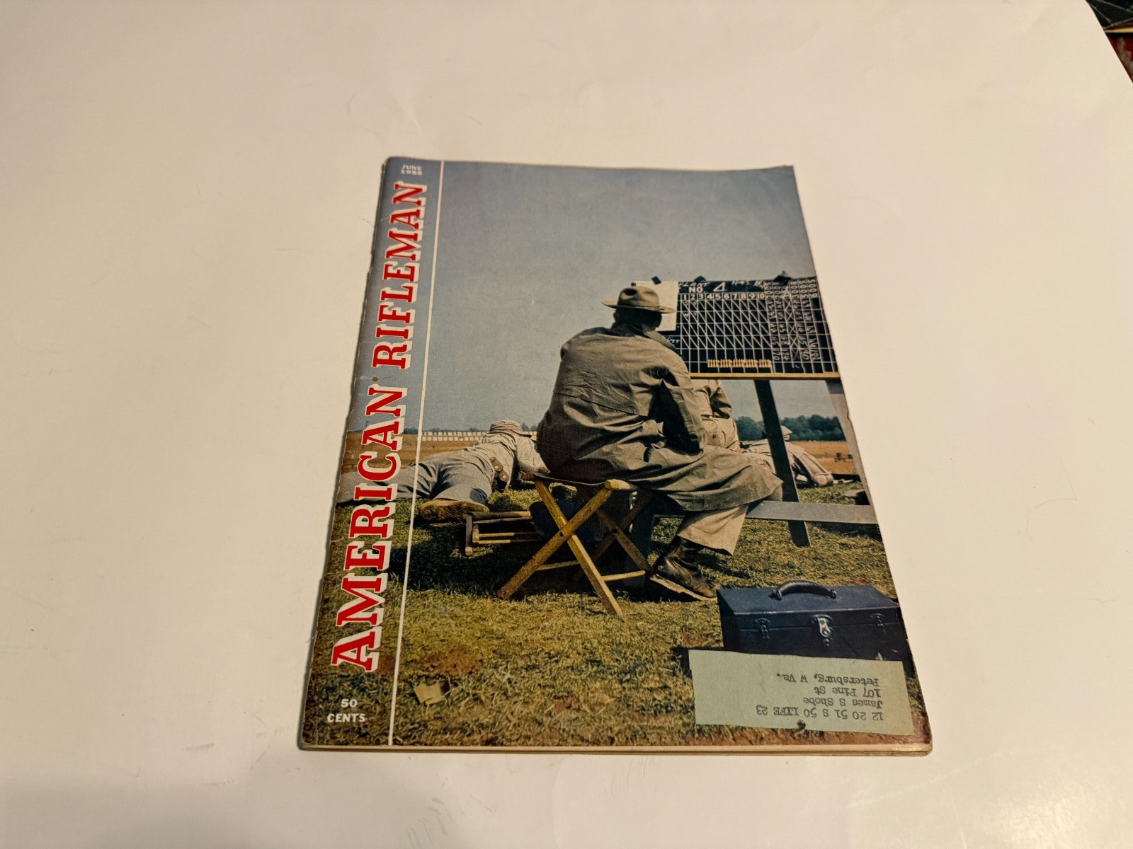 The American Rifleman Magazine June 1955 Subscription Edition Used