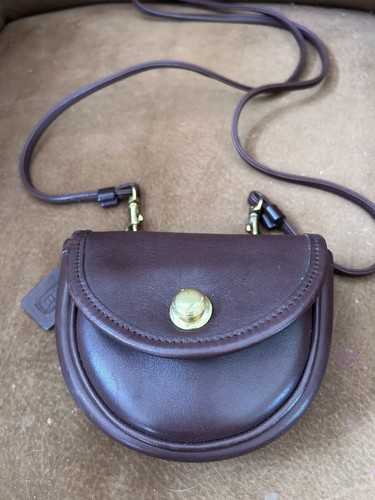 NWOT Coach Watson Dark Brown Crossbody Handbag, Purse, Belt Bag