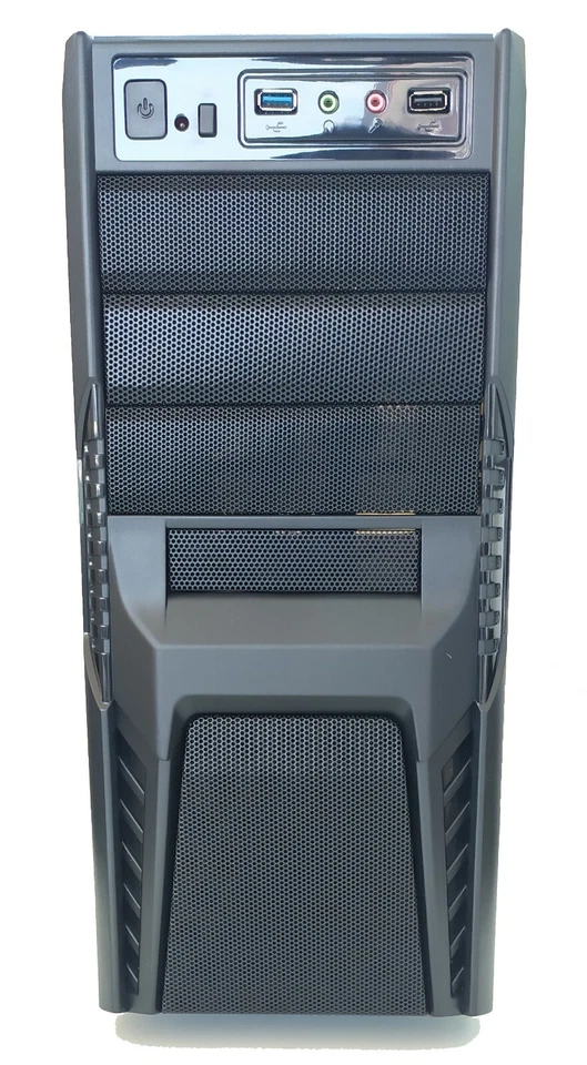 CASE PER PC ATX CON ALIMENTATORE 600W VENTOLA 12cm USB 3.0+AUDIO FRONTALI AR63 - Immagine 4 di 4