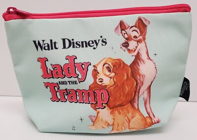 Mad Beauty Disney Lady and The Tramp Zip Bag Multi Use -  Picture Back & Front 