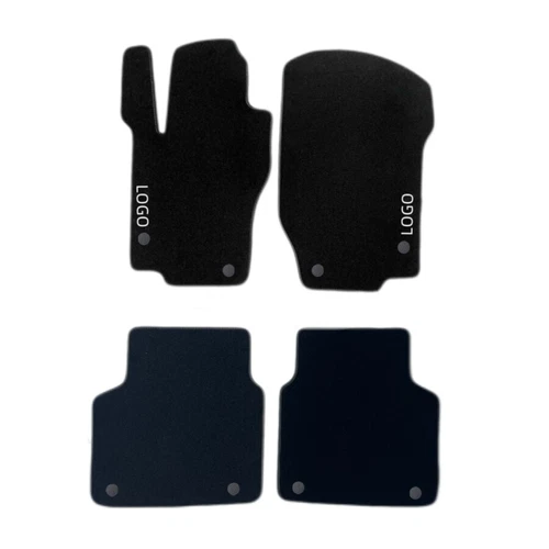 Fit Benz GLA GLS GLE Velour Original Car Floor Mats Luxury Handmade Carpets - Imagen 20 de 42