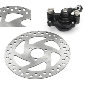 scooter rotors caliper 140mm atv dirt disc brake rear bike electric kit mini