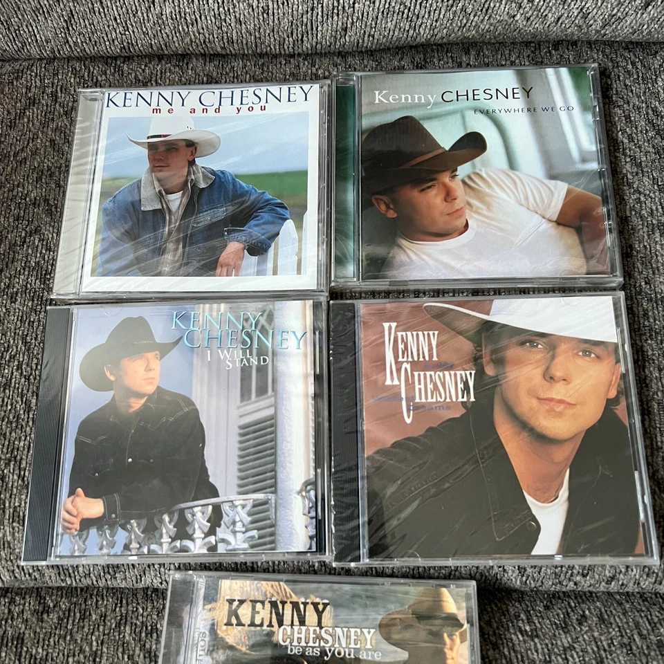 5 Kenny Chesney CDs New Sealed NOS Be As You Are in My Wildest Dreams & More Foto 2 de 3