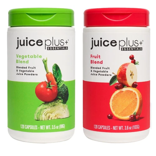 Juice Plus+ - 1 Each Blended Fruit & Veg Juice Powders(120 ea/240 Caps) - 10/25! - Picture 1 of 6