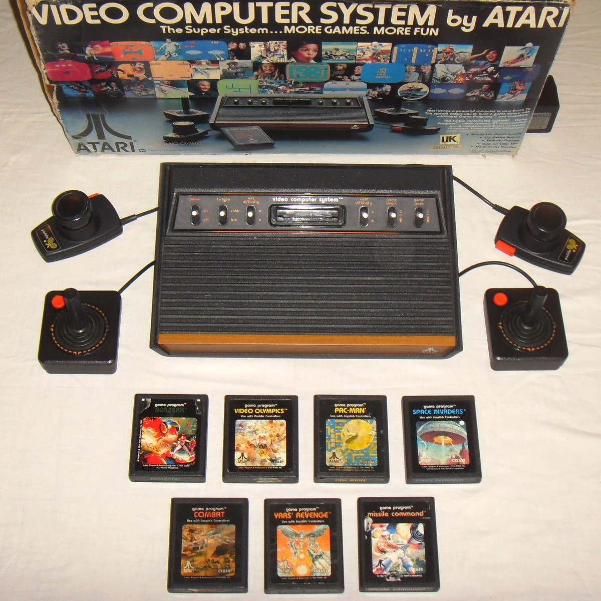 Console ATARI 2600 en boîte occasion - Retro Game Place