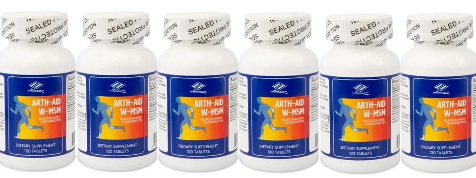 6x Glucosamina Condroitina MSM = 720tabs, ¡suministro al año! Foto 4 de 4