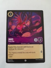 40/204 IAGO PRETTY POLLY INTO THE INKLANDS COMMON DISNEY LORCANA CARD