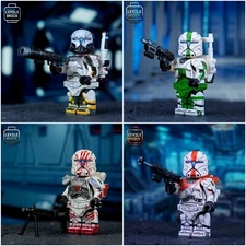 Leyile Delta Squad Custom Printed Minifigures & Accessories -Pick Model!-