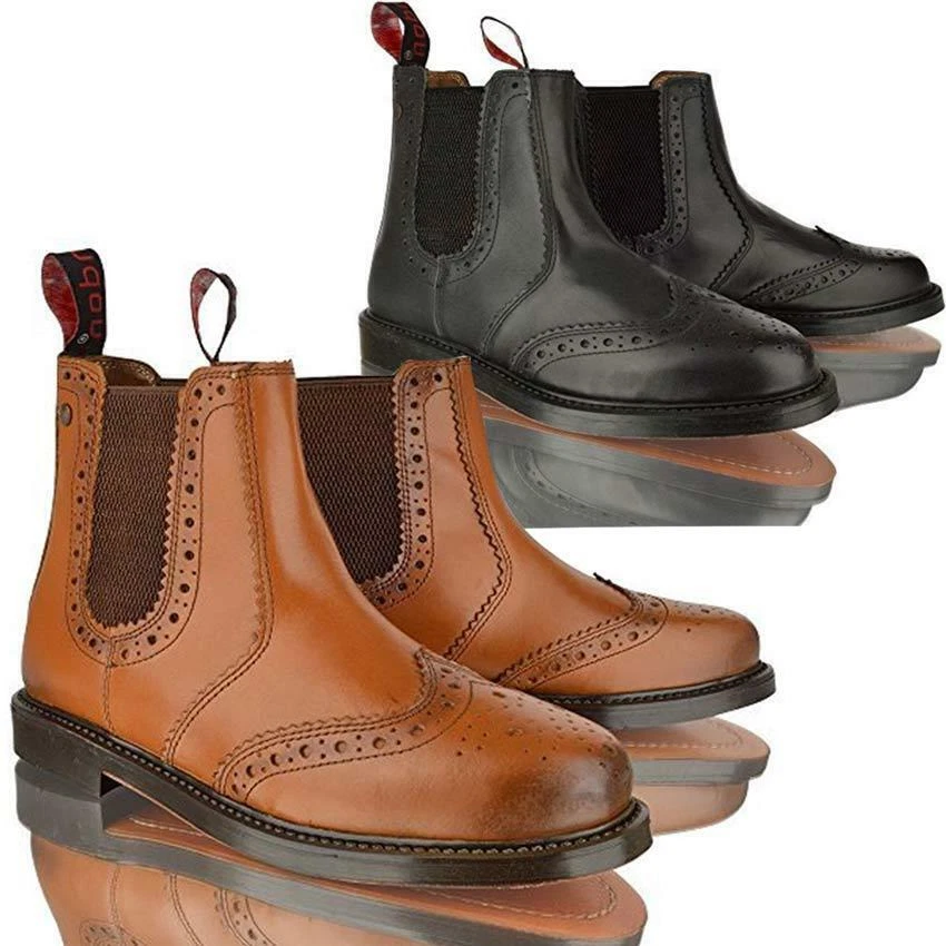 Leather sole sale ankle boots