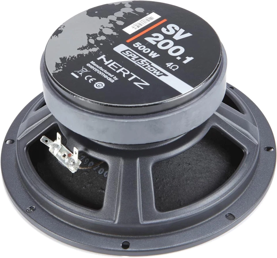 SPL Show Series SV-2001 8 In. (200Mm) SPL 4-Ohm Midrange Speakers (Pair) - Image 2 of 4