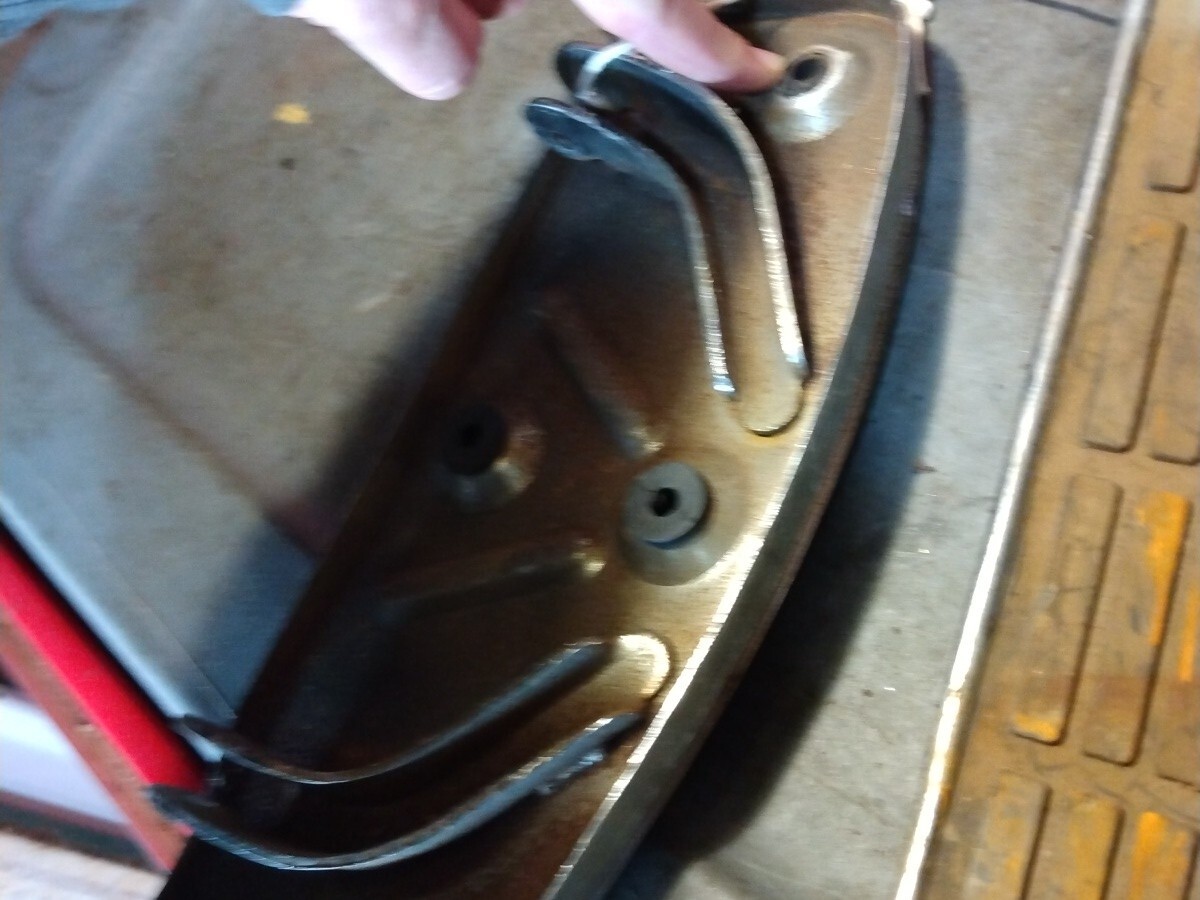 HarleyDavidson used floorboards 12"x43/4" used chrome different floor