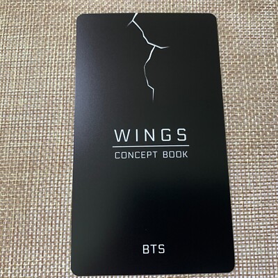 BTS J-HOPE [THE WINGS Concept Book] Official Lenticular