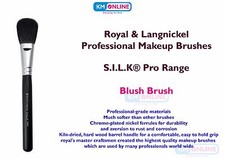 Royal & Langnickel Silk Pro Blush Brush?Gently Pointed Tip, Natural Makeup Tool