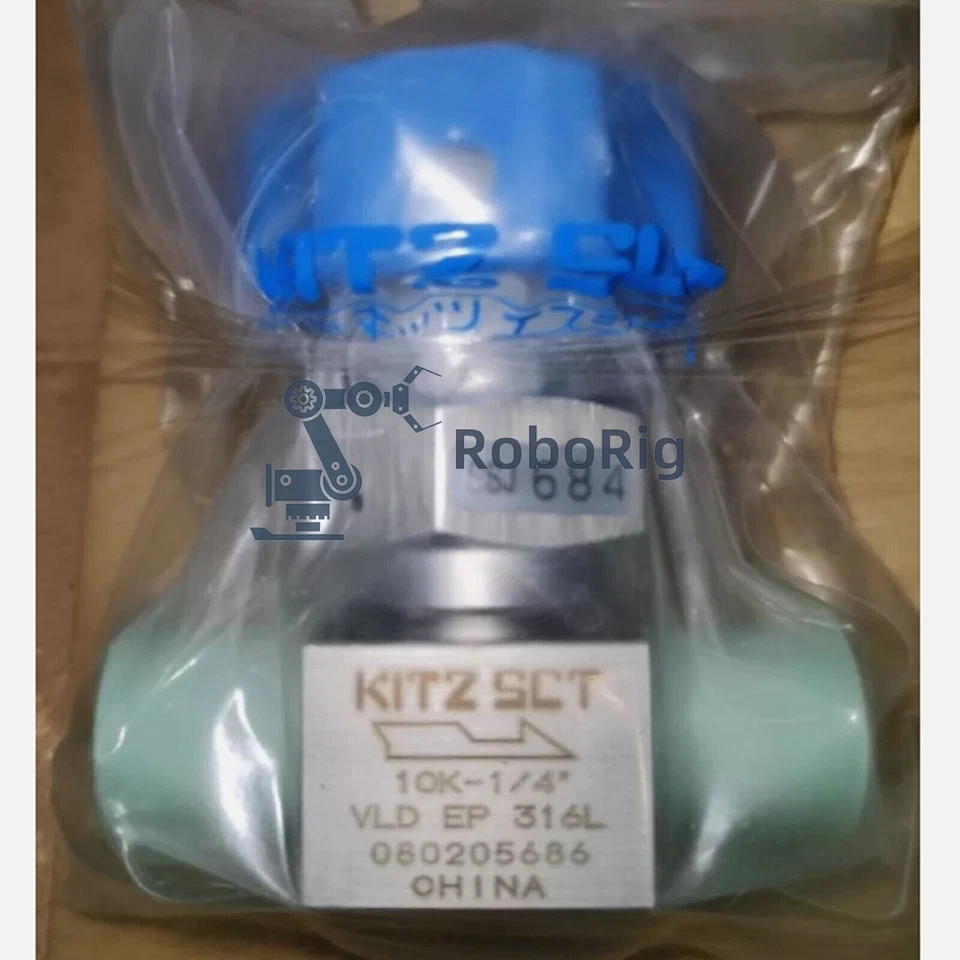 New 1 PCS KITZ two-way diaphragm valve VLD4MS-VC-EP-316L - Image 3 of 4