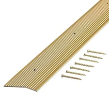 M-D Building Products 79244 Extra Wide Fluted 2-Inch by 36-Inch Carpet Trim,