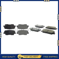 2 Centric Brake Pad Set Front Rear For Genesis Coupe 2010 2011 2012 2013 2014 15