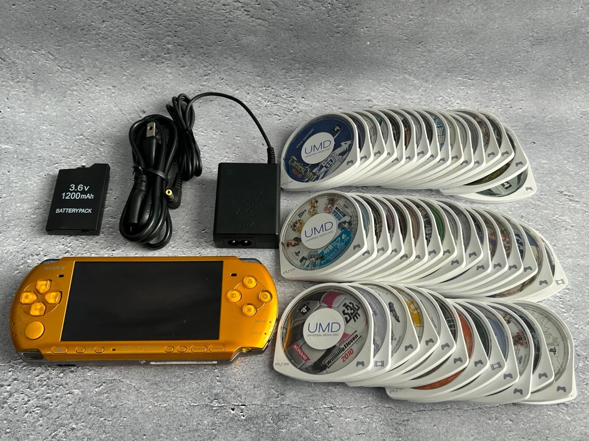 Sony PSP-3000 Yellow Video Game Consoles for sale - eBay