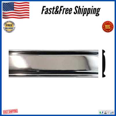 Chrome Side Body Trim Molding for 73-87 Chevy GMC C/K 10 20 30 V10 Pickup Truck,