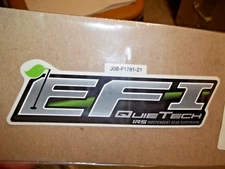 (2) Yamaha EFI Quietech IRS independent rear suspension emblem/decal/stickers