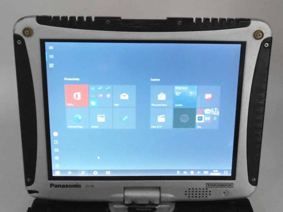 Panasonic ToughBook CF-19 MK6 Core i5 Rugged Tablet Laptop GPS Win7-10 Built own - Image 3 of 4