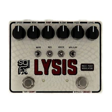 SolidGoldFX Lysis MkII Fuzz Modulator Octave Filter Synth Guitar Effects Pedal