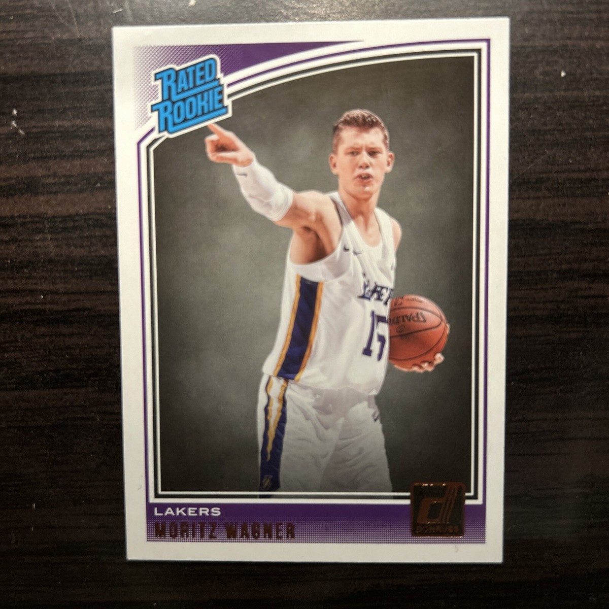 2018 Donruss Moritz Wagner Rookie #197 Lakers