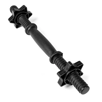 BESTIF Kurzhantelstange 25mm Hantelstange Kurz 35cm Sternverschlüssen gerändelt ABS