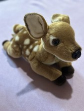 Aurora Miyoni Realistic Deer Fawn 9" Plush Stuffed Animal Forest Wild Real Life