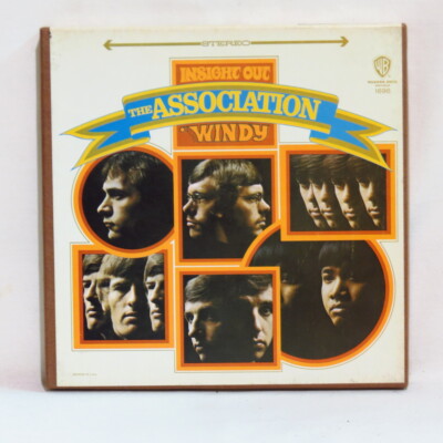 ASSOCIATION   Insight Out 1967 R2R reel tape 7 ½ ips EX/NM red reel, Windy