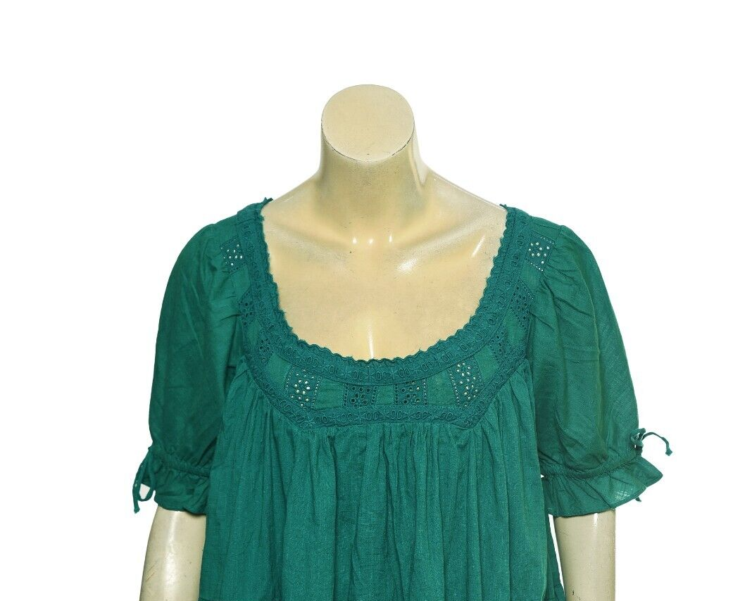 Free People Sandy Shores Babydoll Mini Dress S 6 Women's Casual Short NEW  39034 | eBay