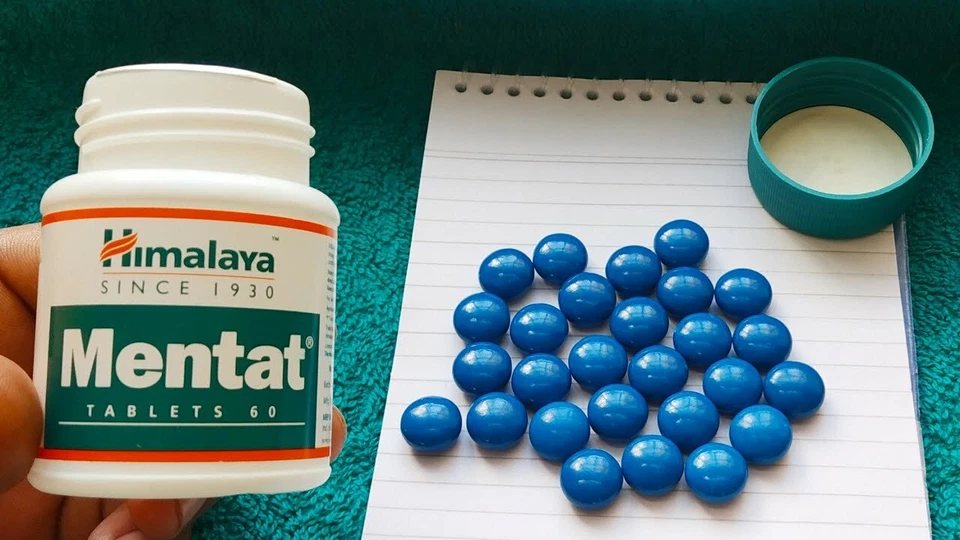 5 CAJA 300 COMPRIMIDOS MENTAT HIMALAYA DOCUMENTOS OFICIALES MEMORIA SALUD Foto 3 de 4