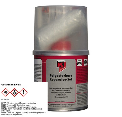 Glasfasermatte 300g/m² 1.04x5m - Verstärkungsfaser Für Bootsbau & Auto