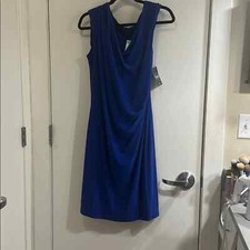 Ralph Lauren dress, blue, size 14, new with tags