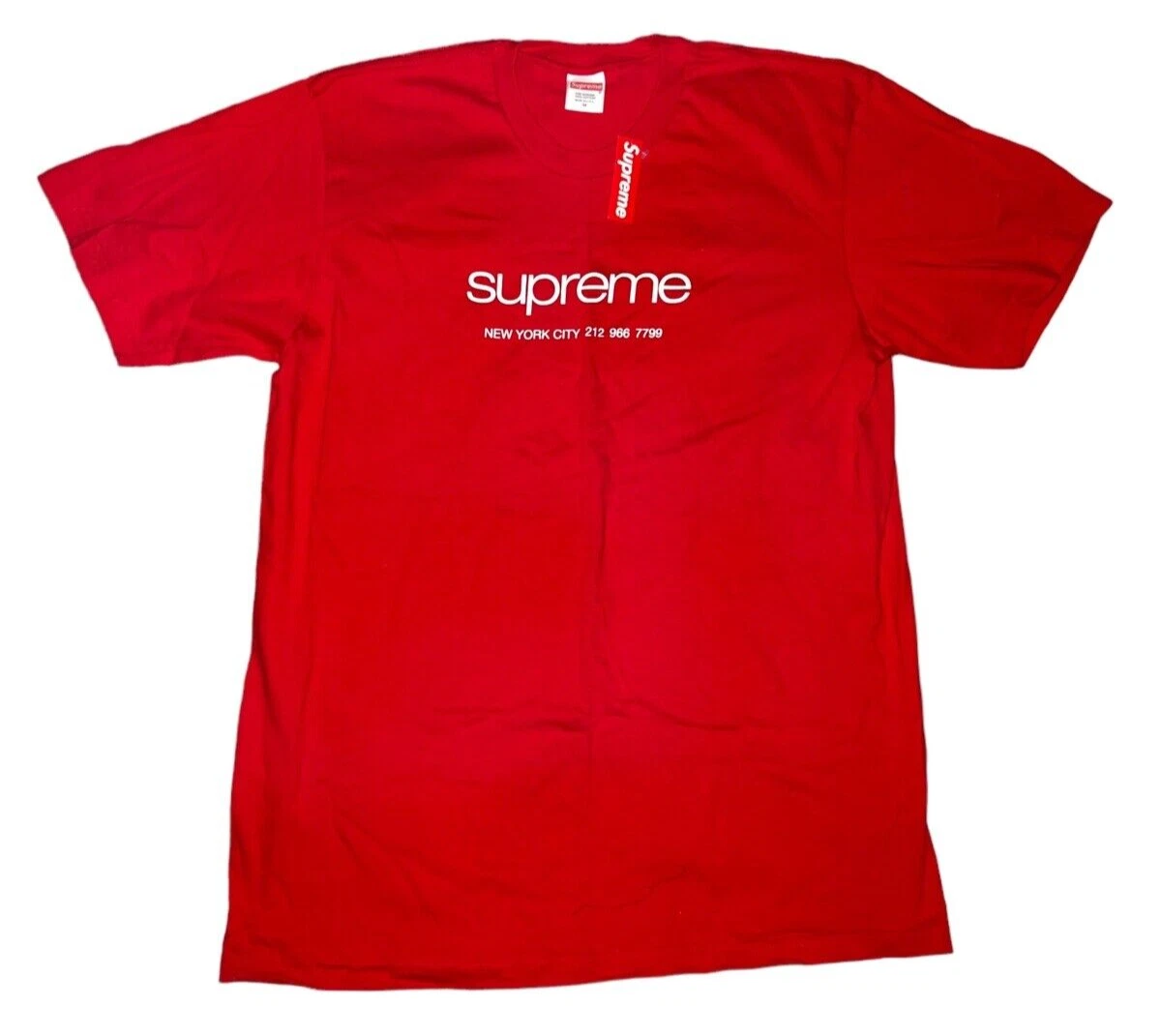 T shirt rouge Supreme 2020 neuf avec étiquettes pour hommes taille M