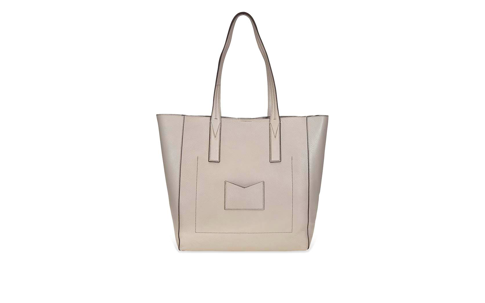 junie large pebbled leather tote