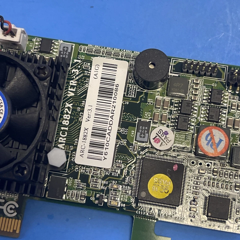 ARC-1882X ARECA 8-PORT SATA/SAS 6GB/S PCI-E EXTERNAL RAID ADAPTER CARD - Image 3 of 4