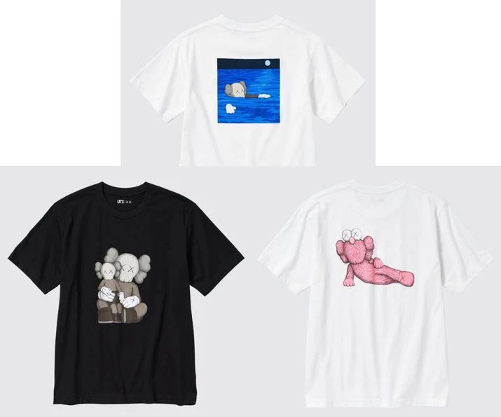 Fast Ship KAWS x UNIQLO UT T-Shirts NEW with Tag GIFT JAPAN