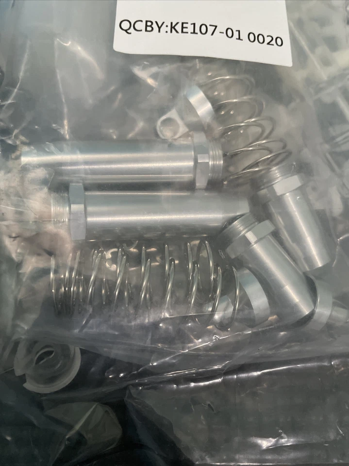 Team Associated 6004 RC10CC Classic Clear Oil Dampers Shocks G-Bag Fits Vintage - Image 2 of 4