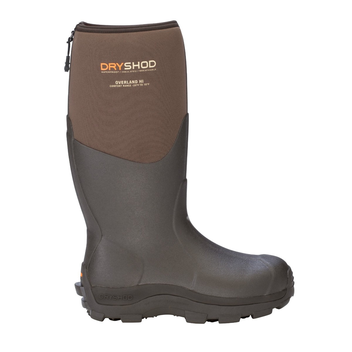 Dryshod Size 7 Overland Hi Cut Premium Sport & Work Boot  display picture 2