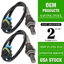 Set 2 Upstream Oxygen O2 Sensors For Chevrolet GMC Cadillac Hummer 6.2L 234-4669
