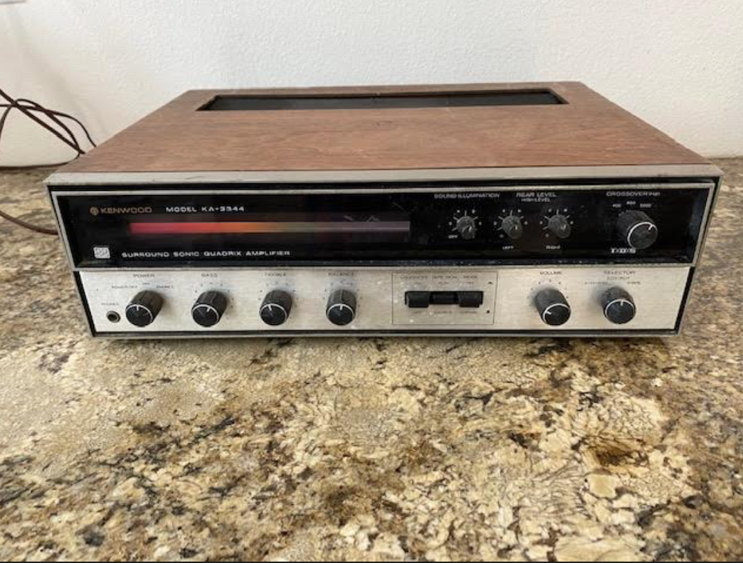 Kenwood KA-3344 Surround Sonic Quadrix Amplifier - Parts/repair | eBay